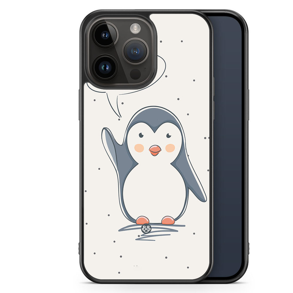 iPhone 14 Pro Max Case - Cute Penguin