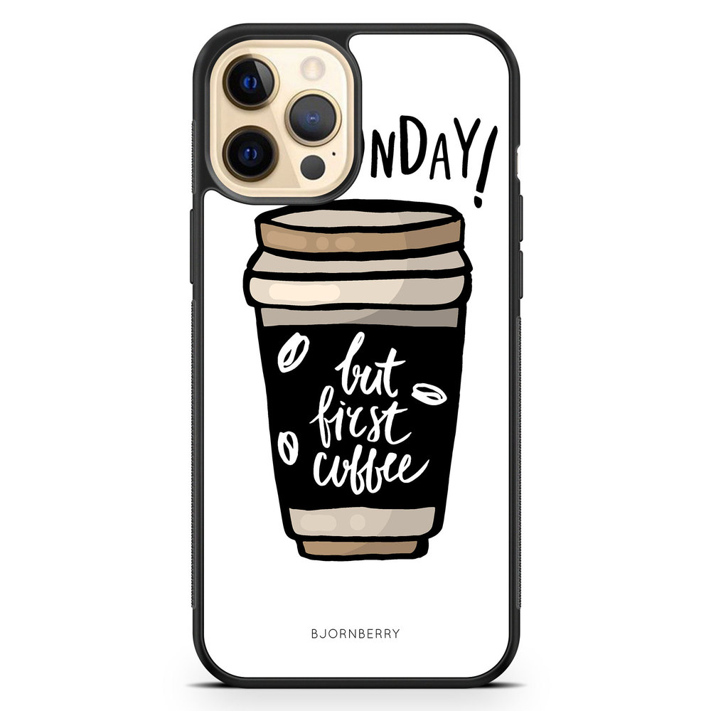 iPhone 12 Pro Max Case - But First Coffee