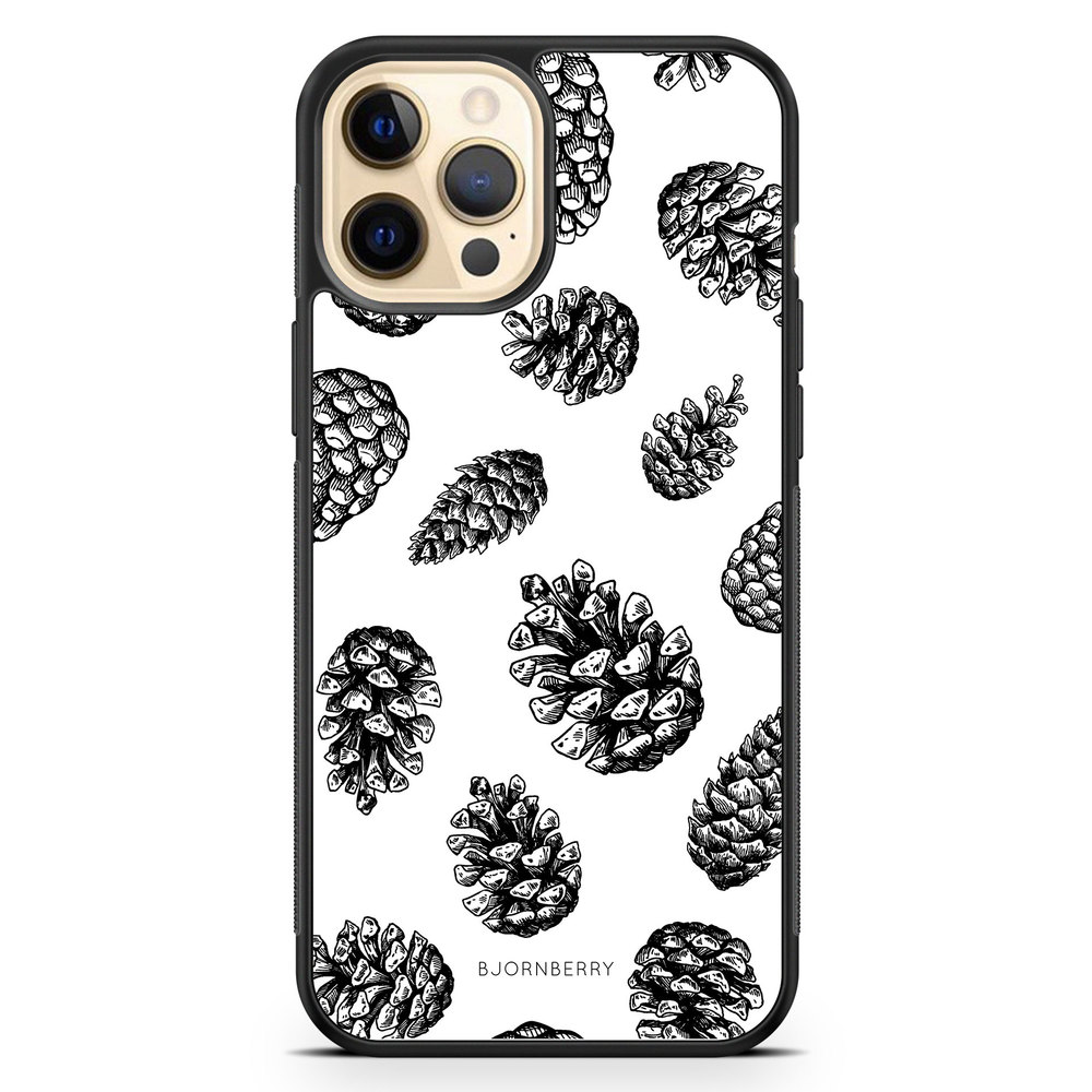 iPhone 12 Pro Max Case - Pine Cone Pattern