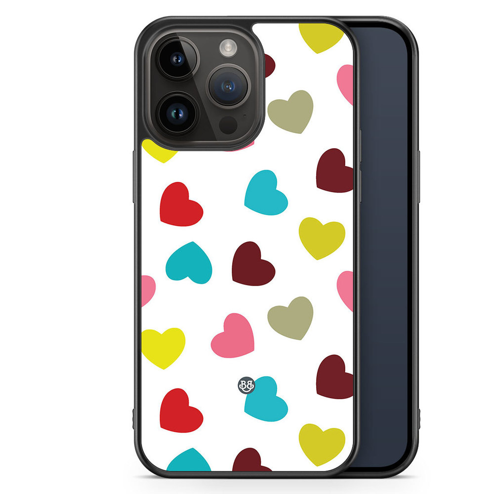 iPhone 14 Pro Max Case - Hearts
