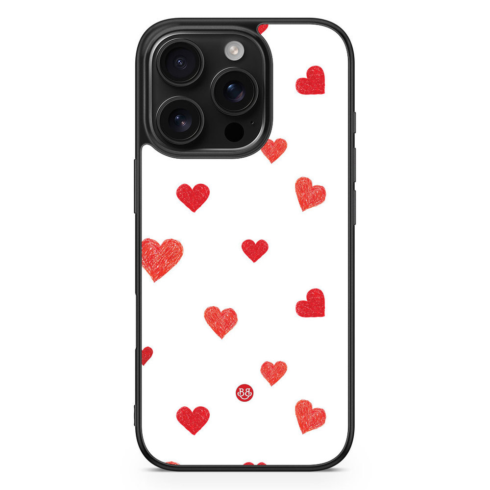 iPhone 16 Pro Case - Painted Heart