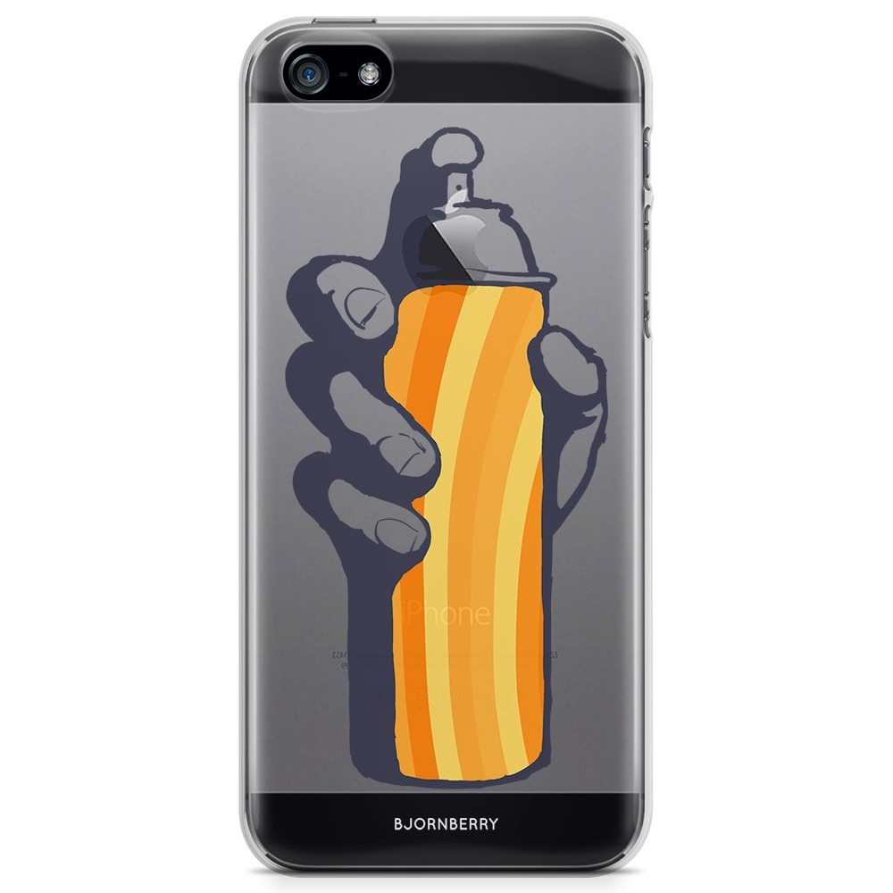 iPhone 5/5S/SE (2016) TPU Case - Spray Can