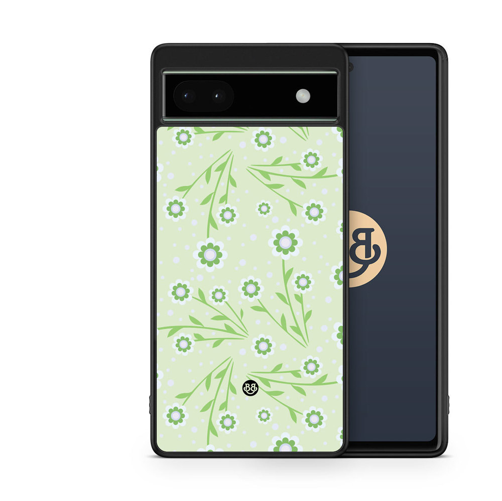 Google Pixel 6a Case - Spring - Green