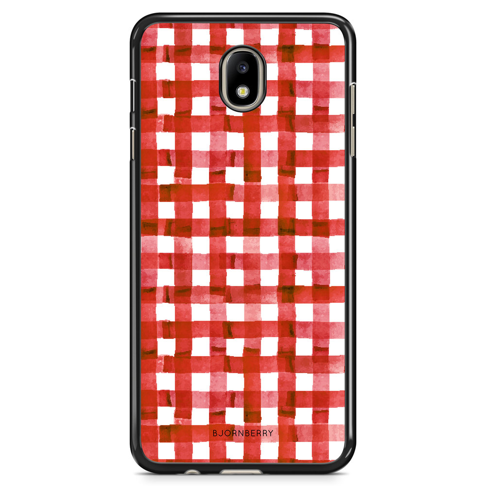 Samsung Galaxy J7 (2017) Case - Red Stripes