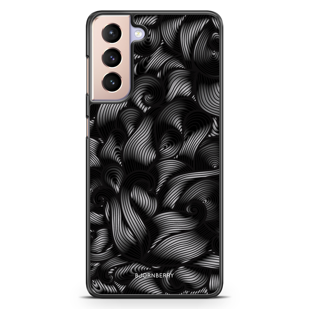 Samsung Galaxy S21 Case - Black Waves