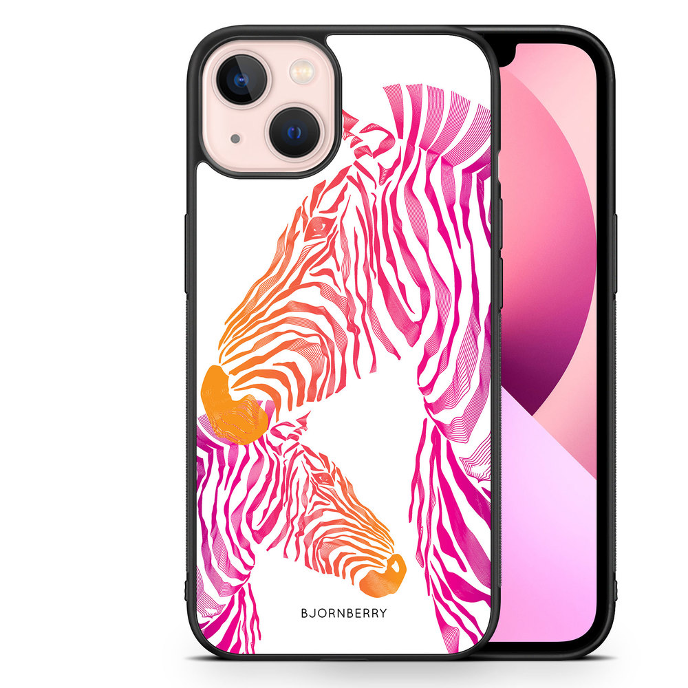 iPhone 13 Case - Pink Zebras