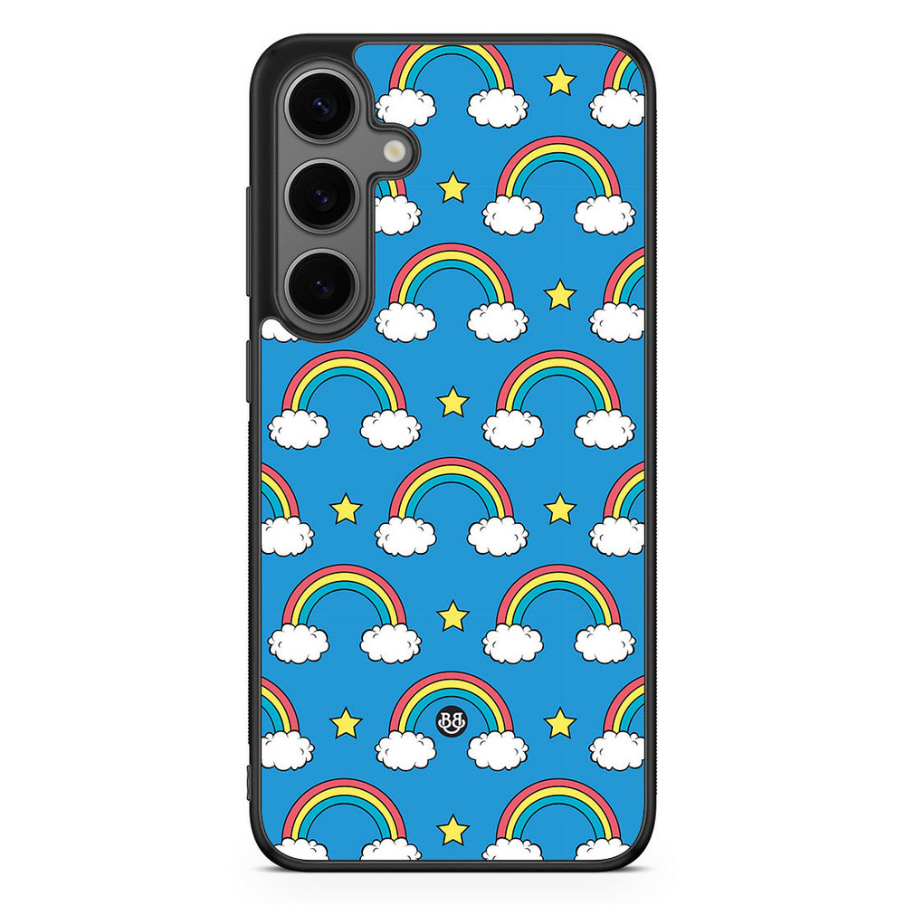Samsung Galaxy S24 Plus Case - Rainbow Pattern