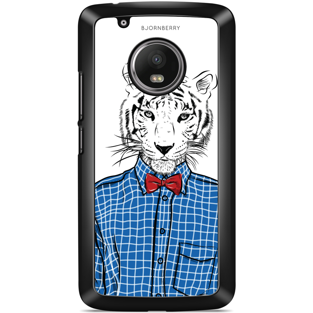 Moto G5 Plus Case - Hipster Tiger