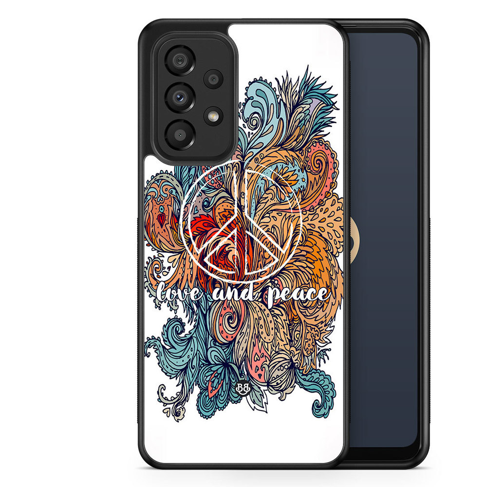 Samsung Galaxy A33 5G Case - Love and peace