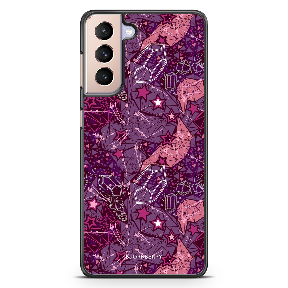 Samsung Galaxy S21 Case - Purple Stars