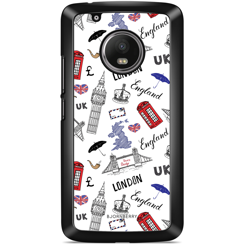 Moto G5 Plus Case - UK Pattern