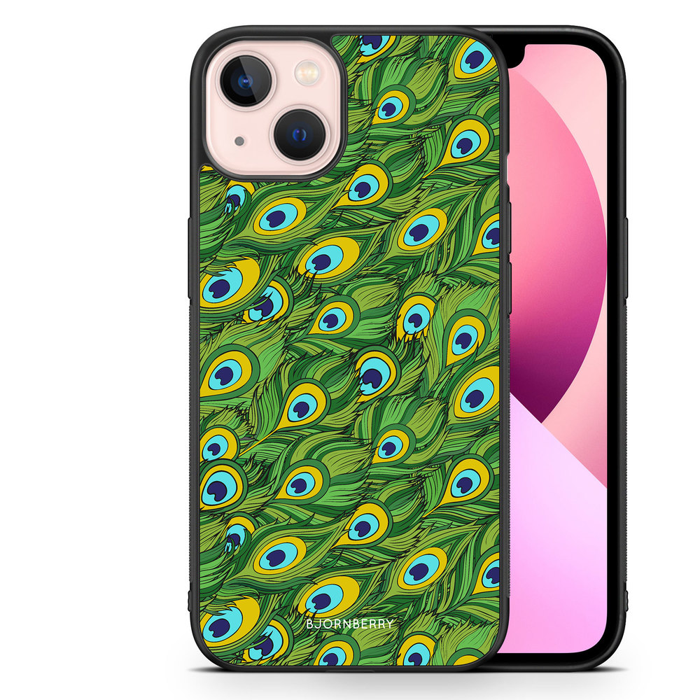 iPhone 13 Case - Peacock Pattern