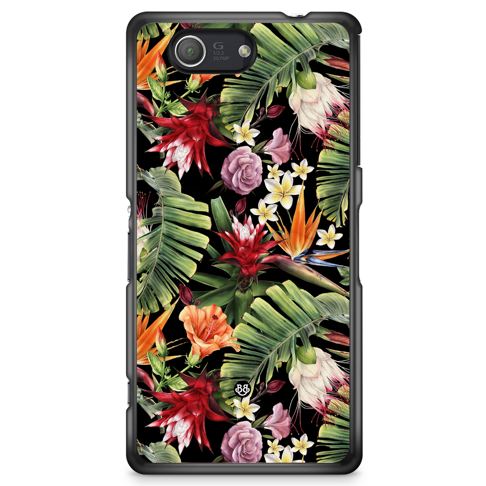 Sony Xperia Z3 Compact Case - Tropical Floral