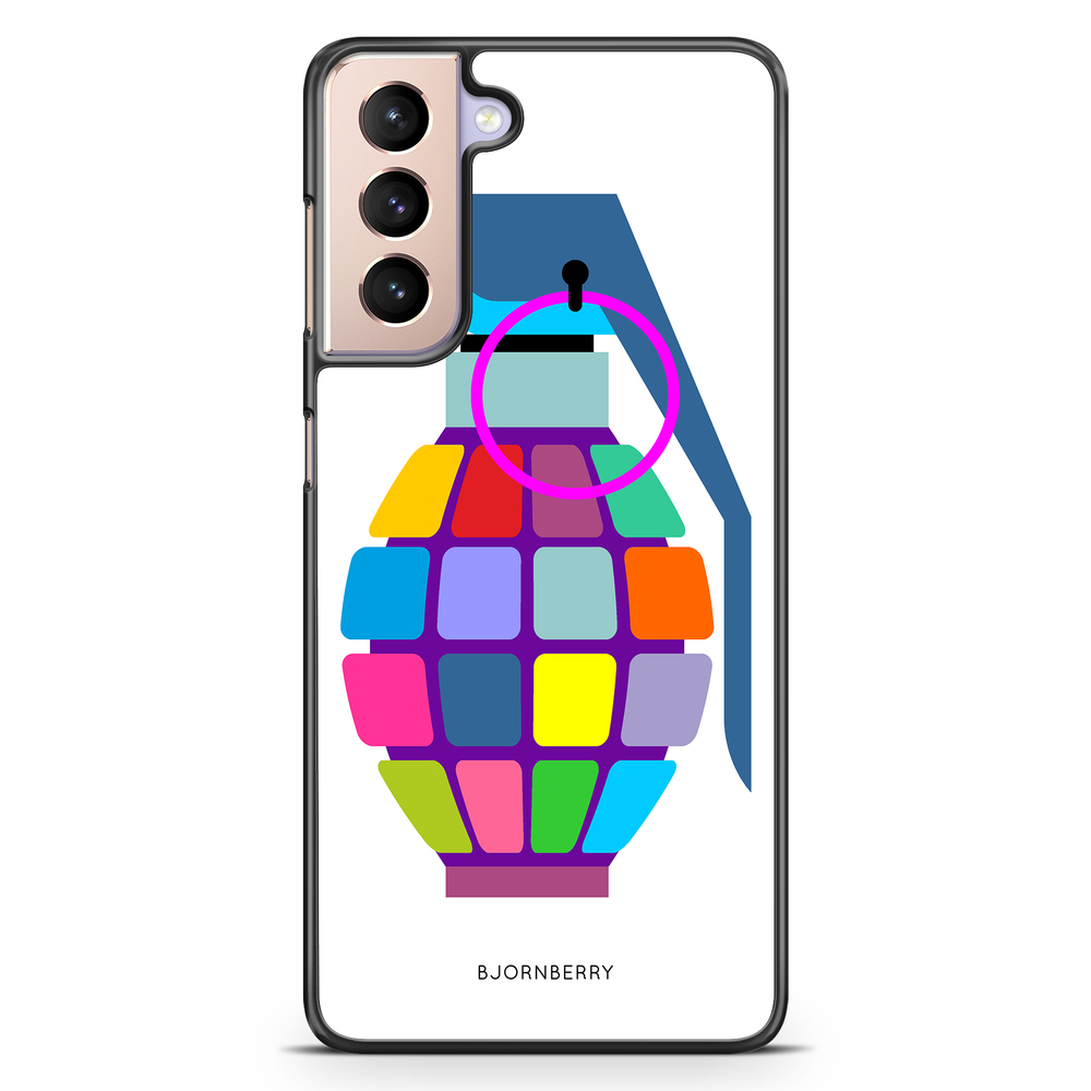 Samsung Galaxy S21 Case - Color Hand Granade