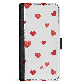 Samsung Galaxy S25 Wallet Case - Painted Heart