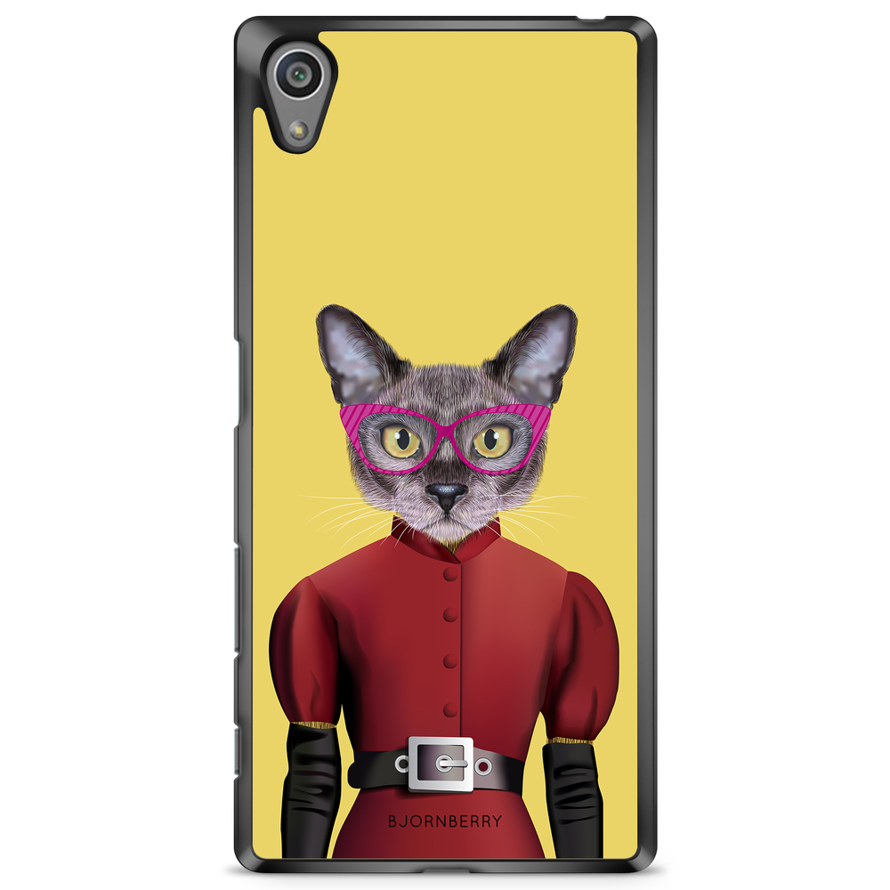 Sony Xperia Z5 Premium Case - Hipster Cat