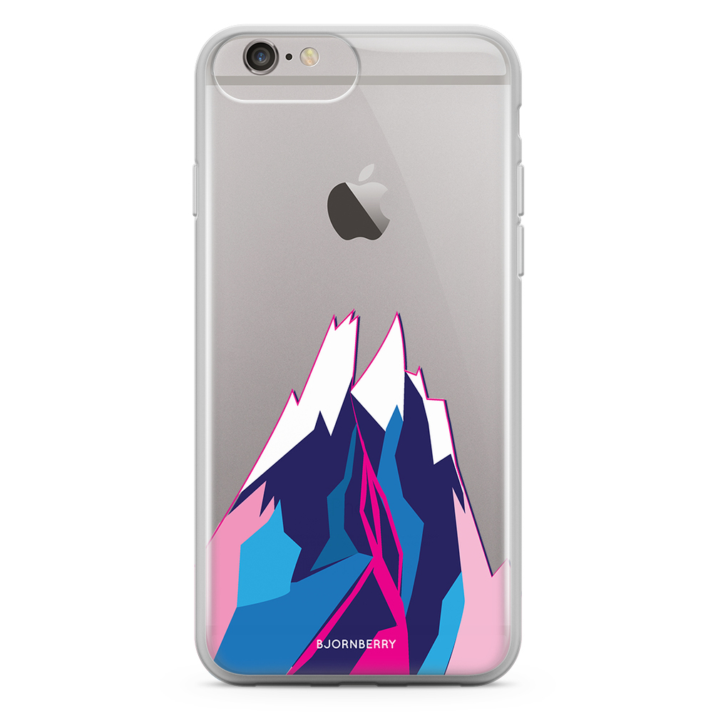 iPhone 6 Plus/6s Plus Fashion Case - Pink Mountain