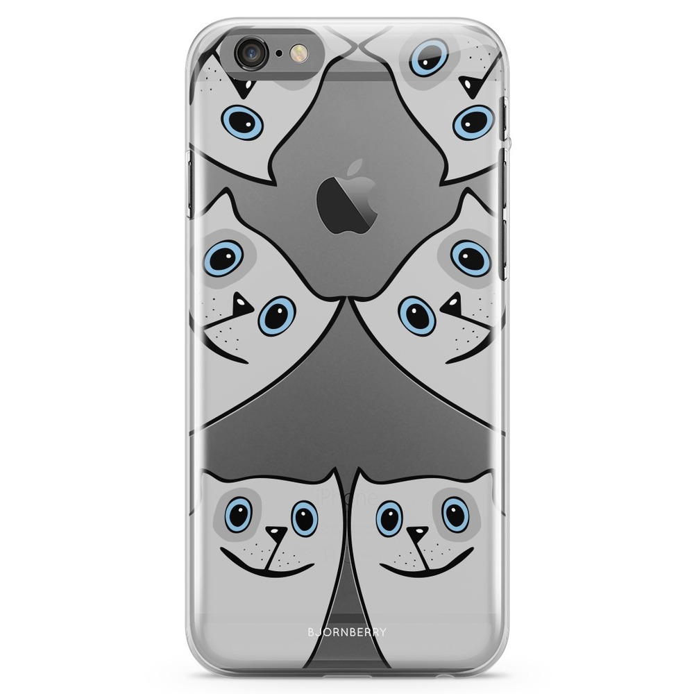 iPhone 6 Plus/6s Plus TPU Case - Funny Cats