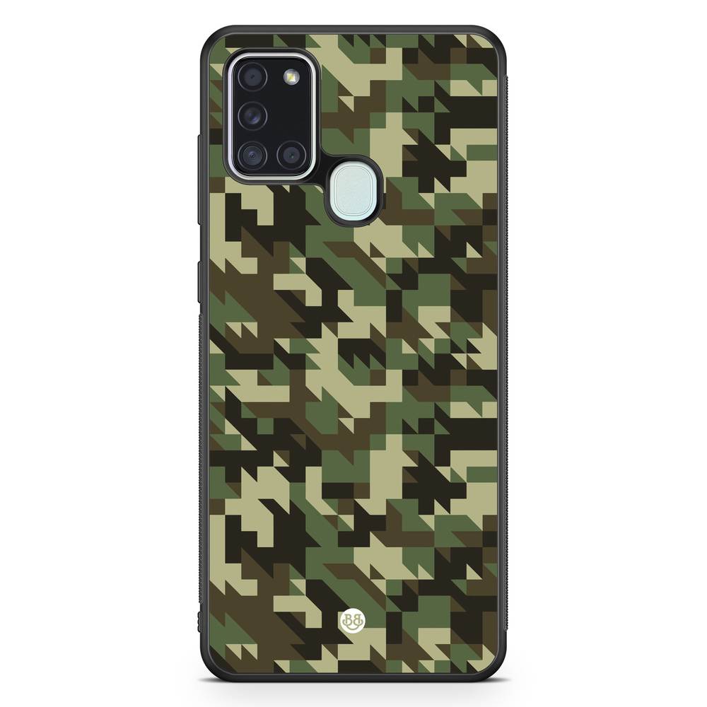 Samsung Galaxy A21s Case - Houndstooth Camo