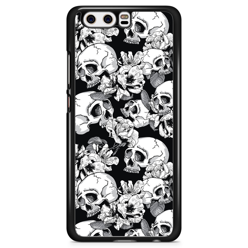 Huawei P10 Case - Skull & Roses