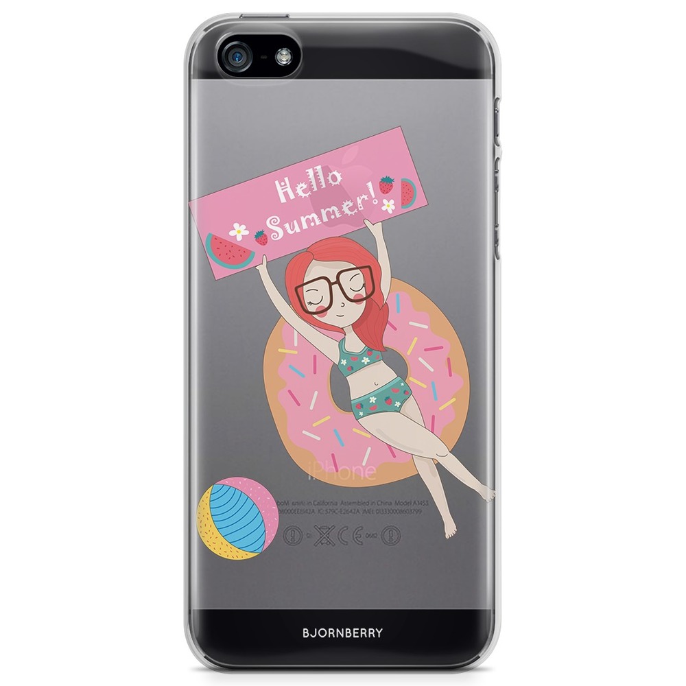 iPhone 5/5S/SE (2016) TPU Case - Hello Summer