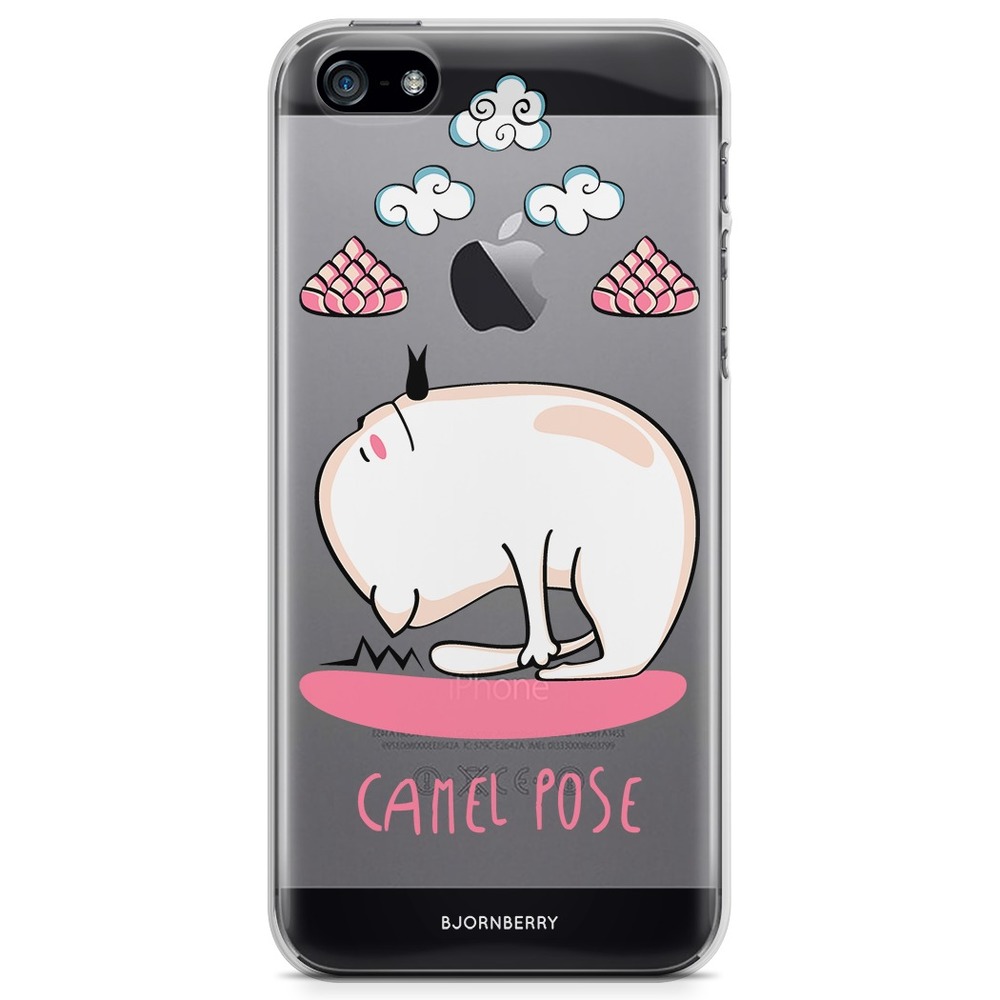 iPhone 5/5S/SE (2016) TPU Case - Camel Pose