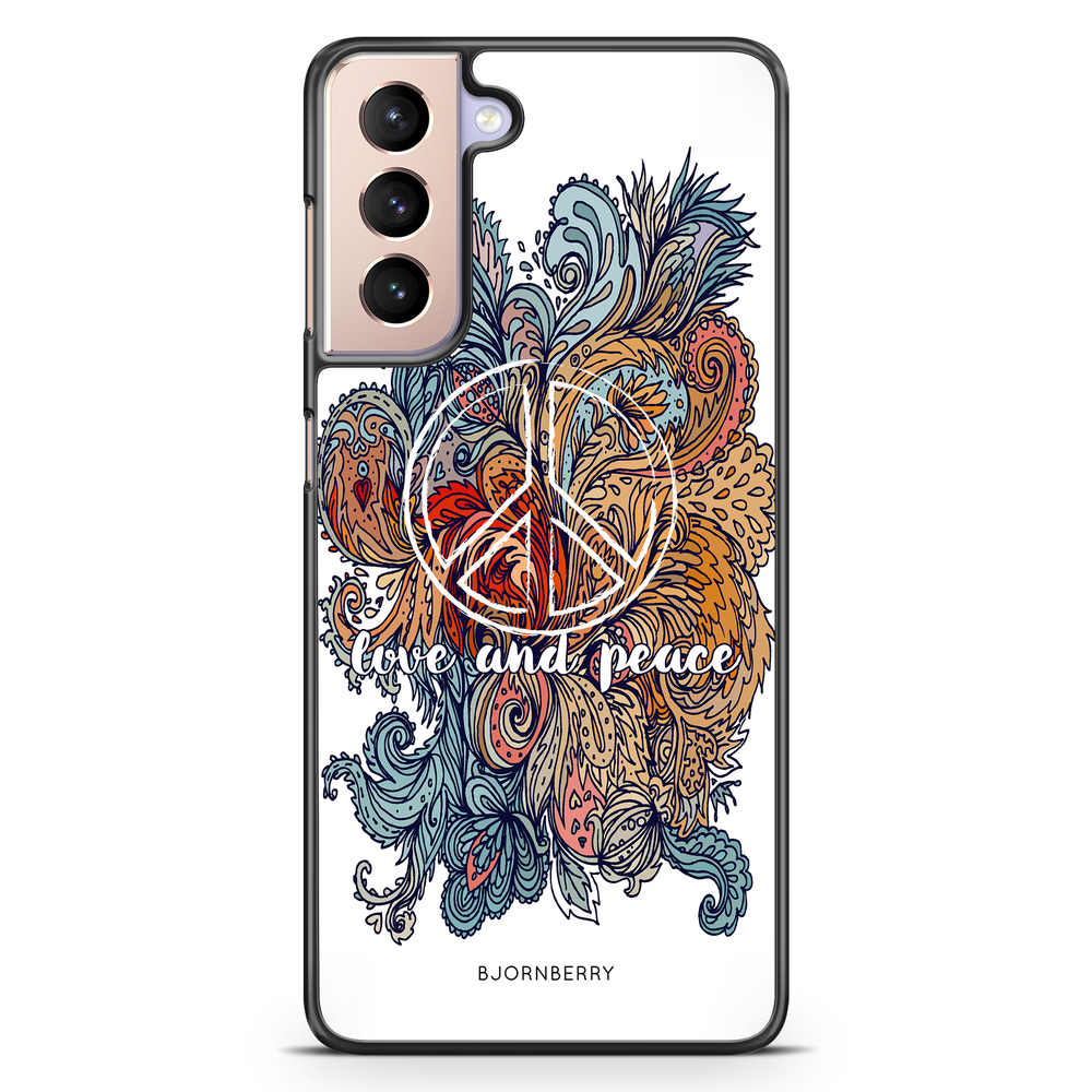 Samsung Galaxy S21 Case - Love and Peace