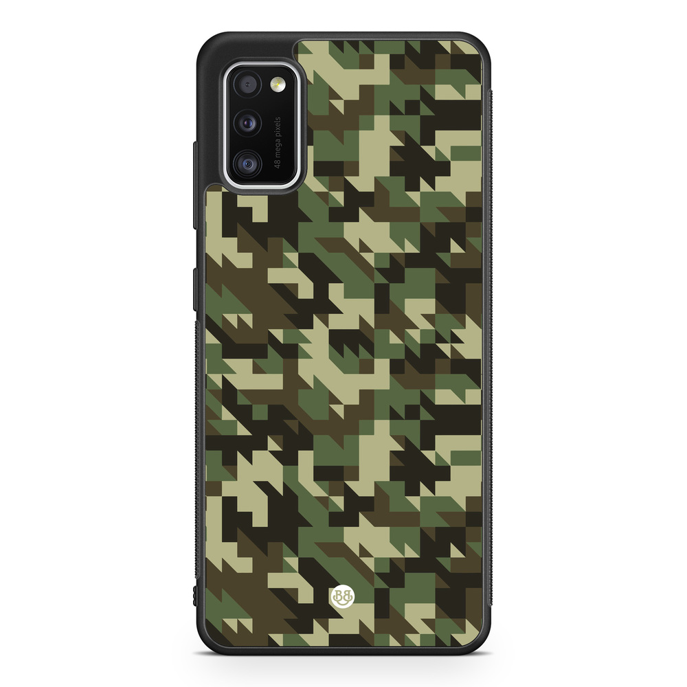 Samsung Galaxy A41 Case - Houndstooth Camo