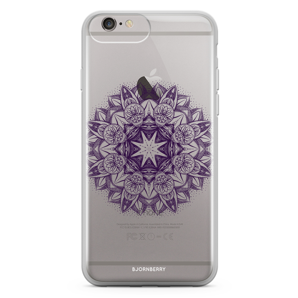 iPhone 6 Plus/6s Plus Fashion Case - Purple Mandala