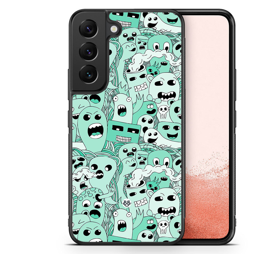 Samsung Galaxy S22 Plus 5G Case - Spökmönster