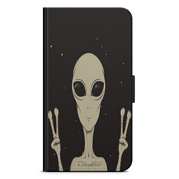 LG V30 Plånboksfodral - Peace Alien