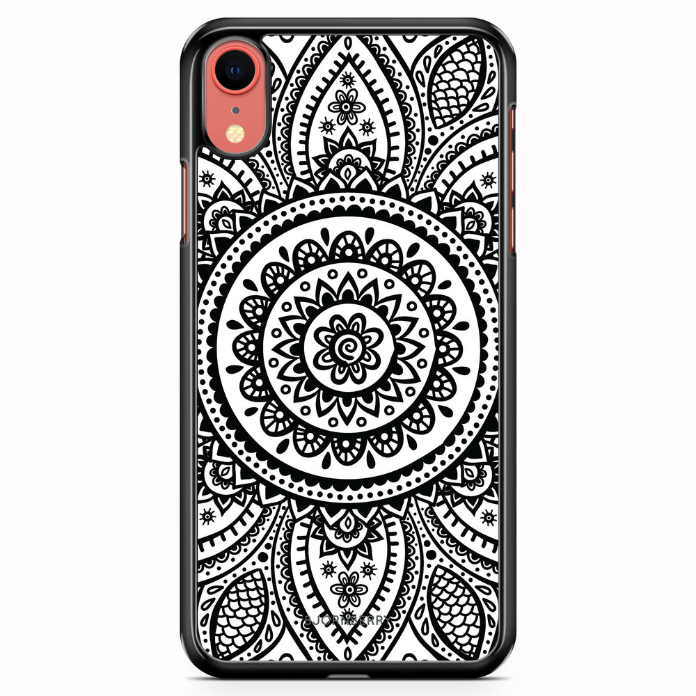 iPhone XR Case - Henna Mandala
