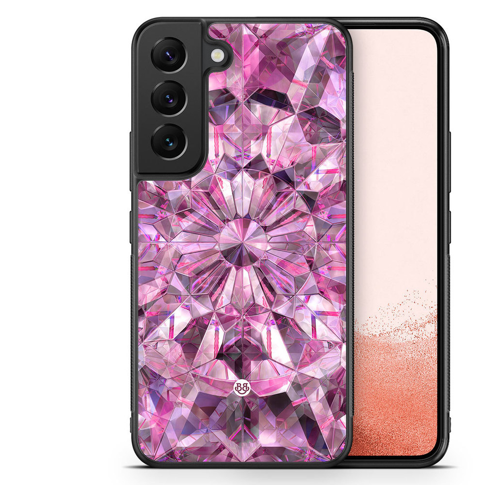 Samsung Galaxy S22 Plus 5G Case - Pink Crystals