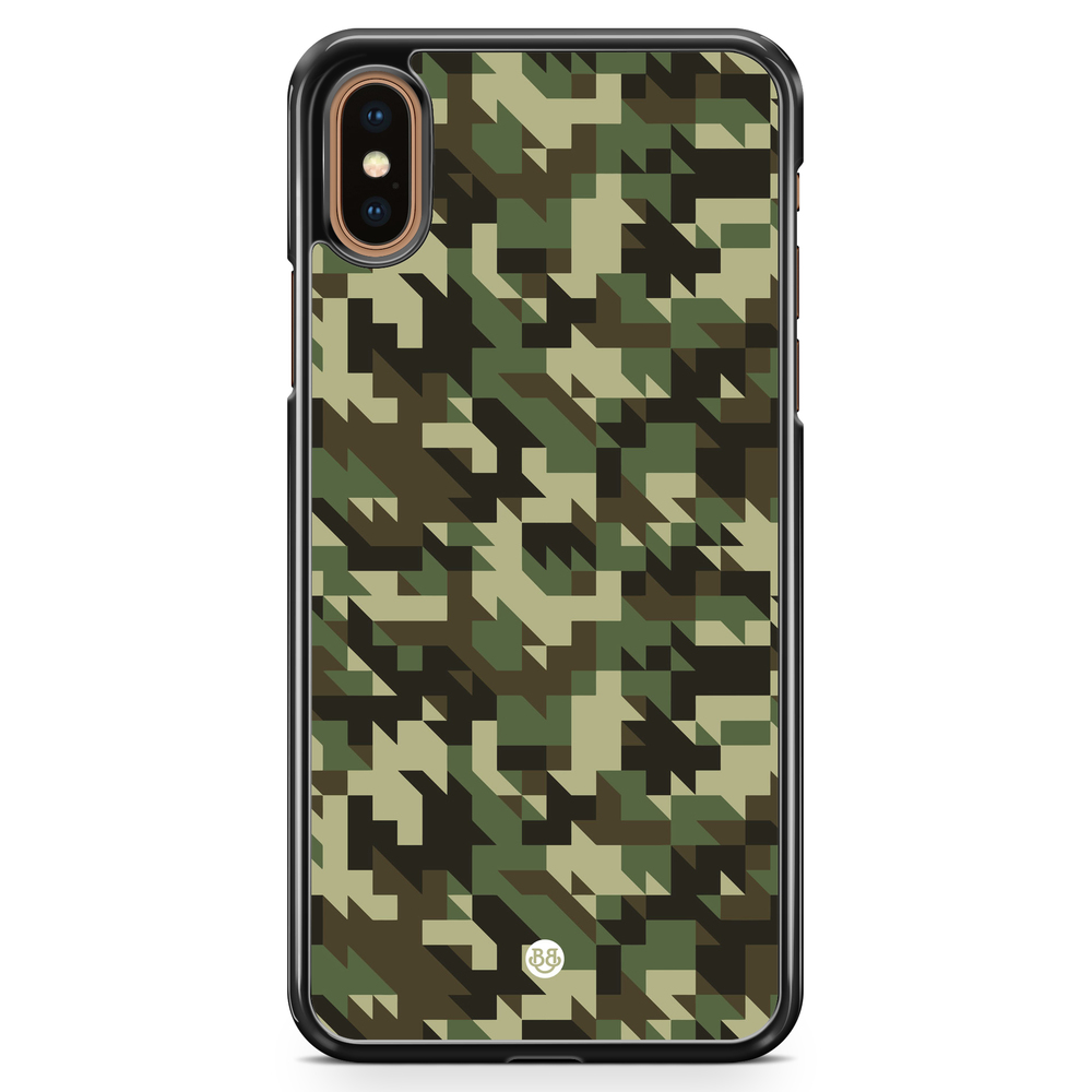 iPhone XS Max Case - Houndstooth Camo