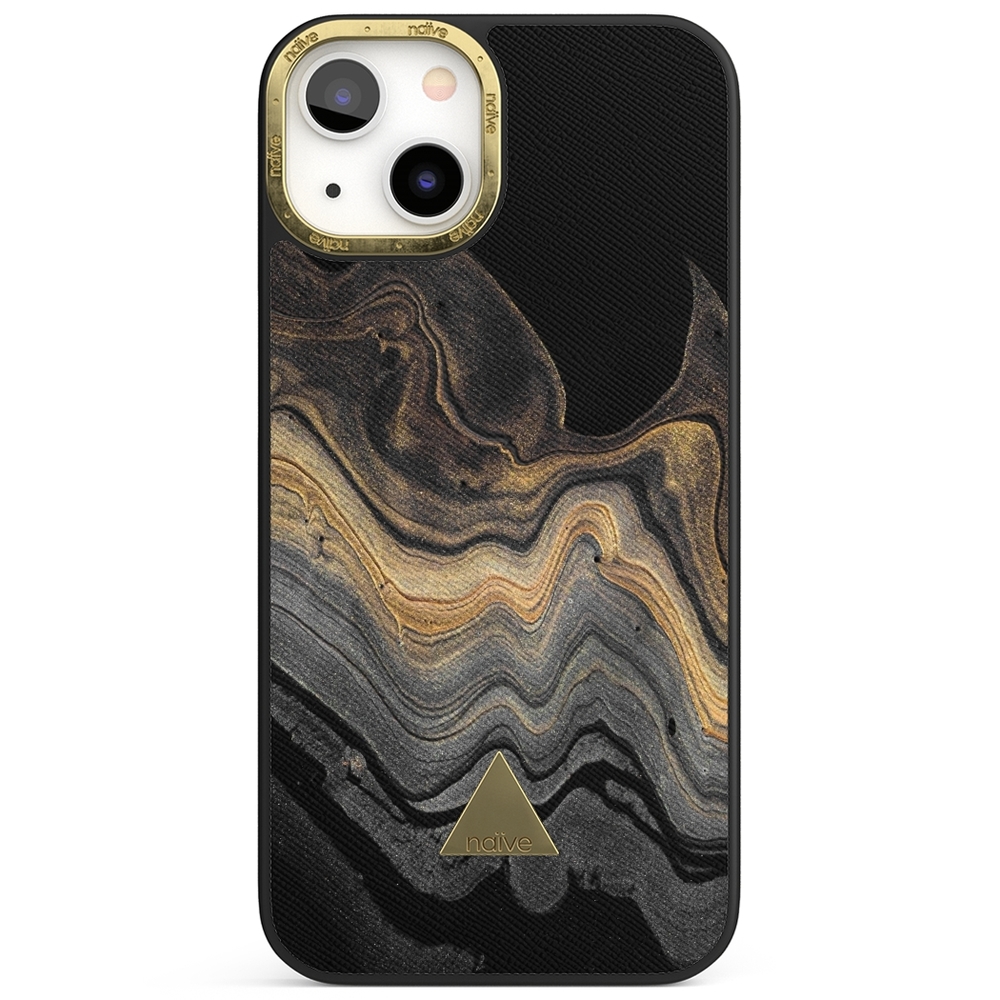 Naive iPhone 13 Case - Gold Dust