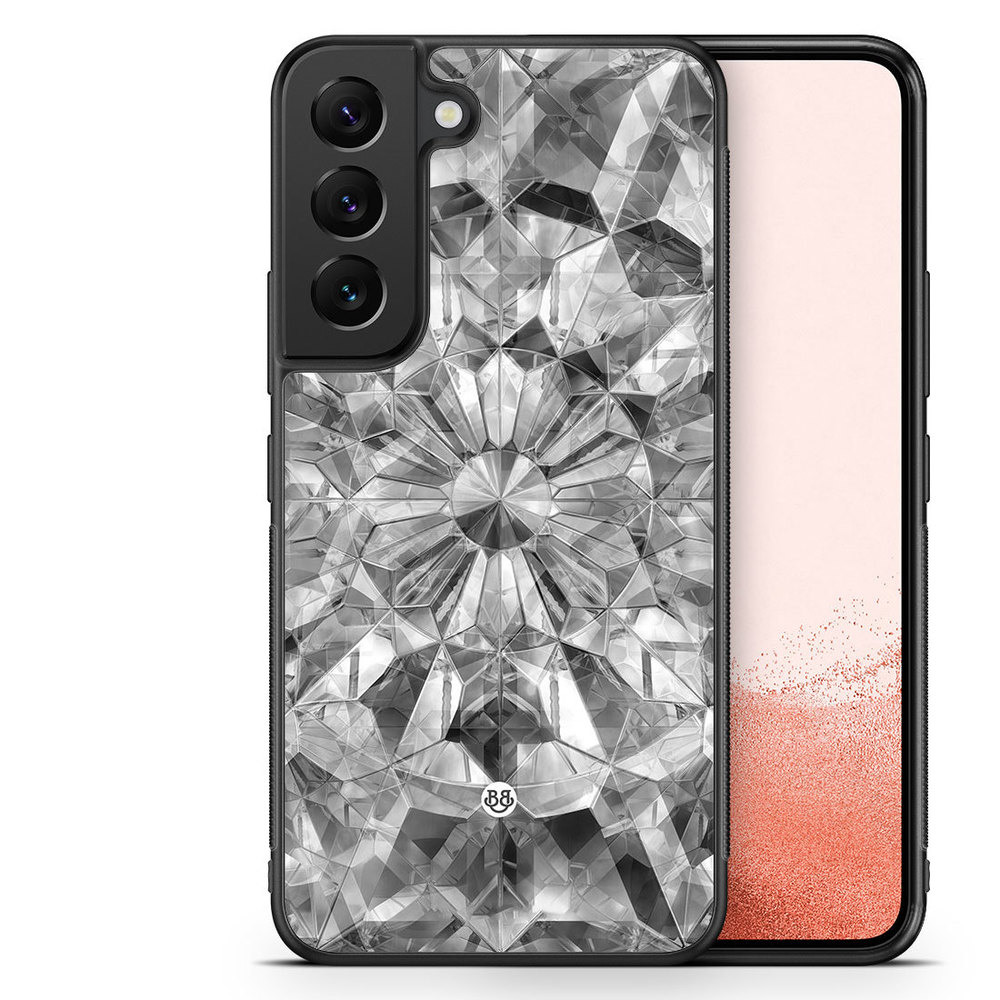 Samsung Galaxy S22 Plus 5G Case - Grey Crystals