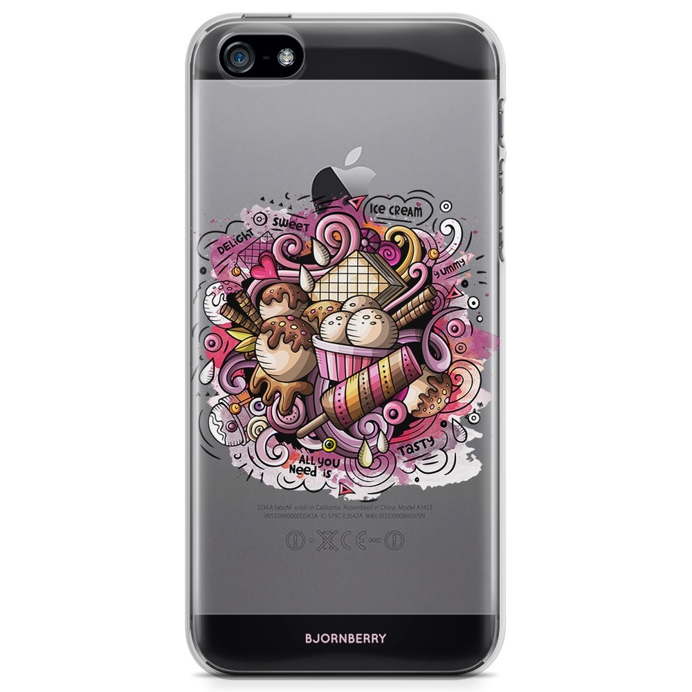 iPhone 5/5S/SE (2016) TPU Case - Ice Cream
