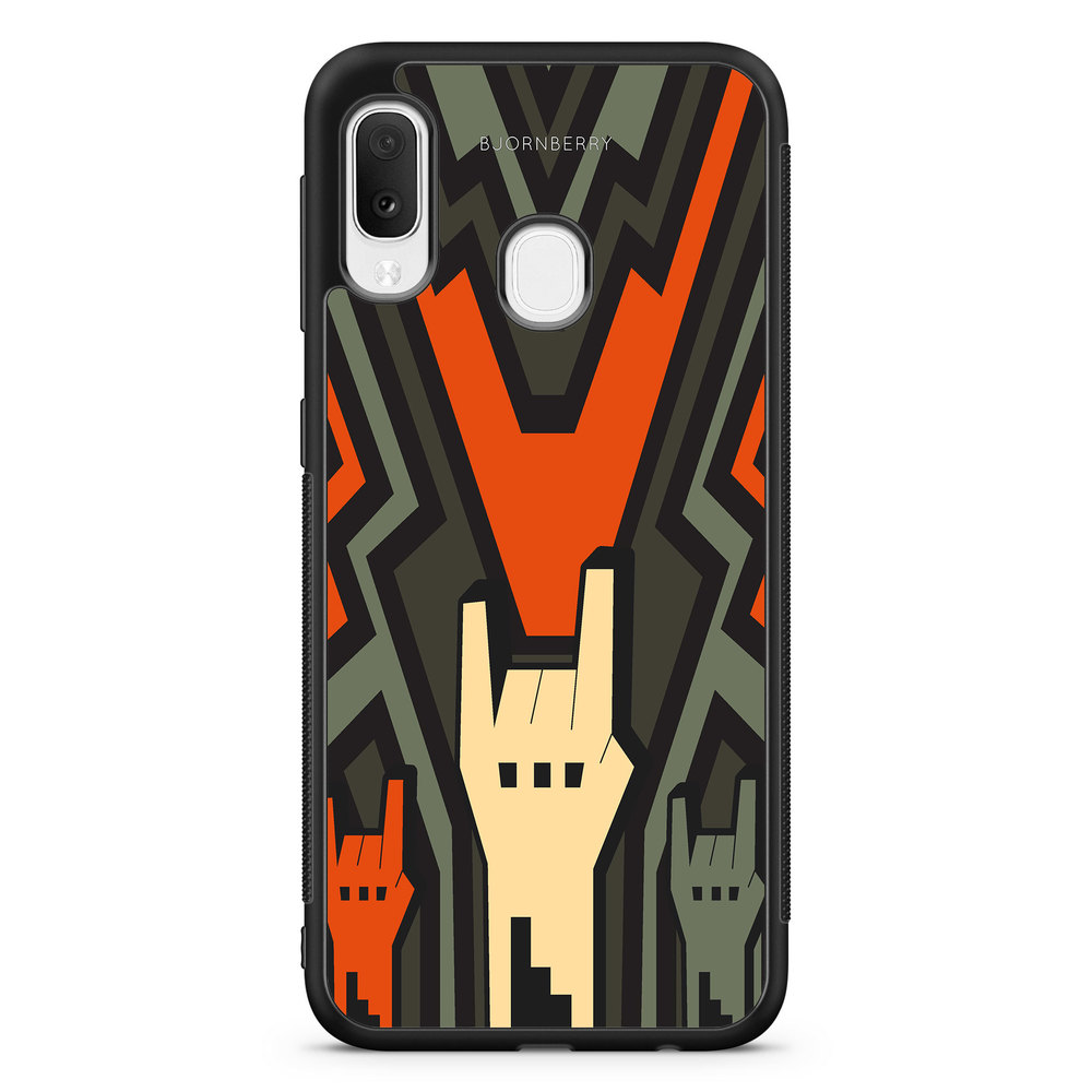 Samsung Galaxy A20e Case - Rock Hands