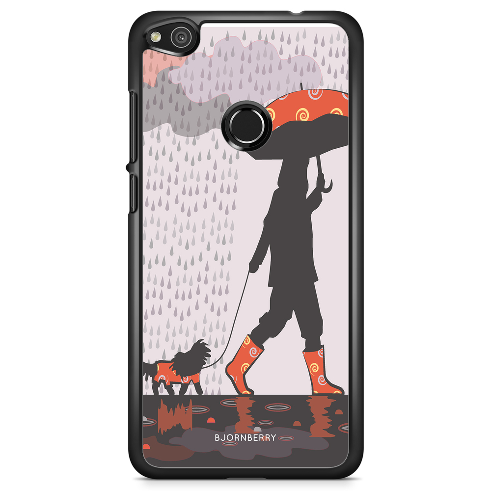 Huawei Honor 8 Lite Case - Walking In The Rain