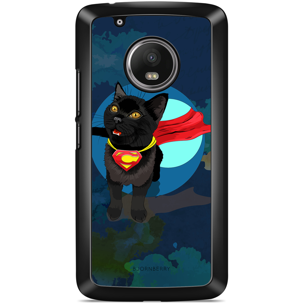 Moto G5 Plus Case - Super Cat