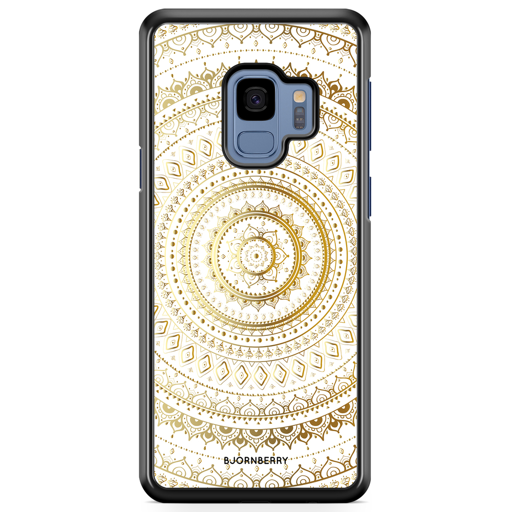 Samsung Galaxy S9 Case - Gold Mandala