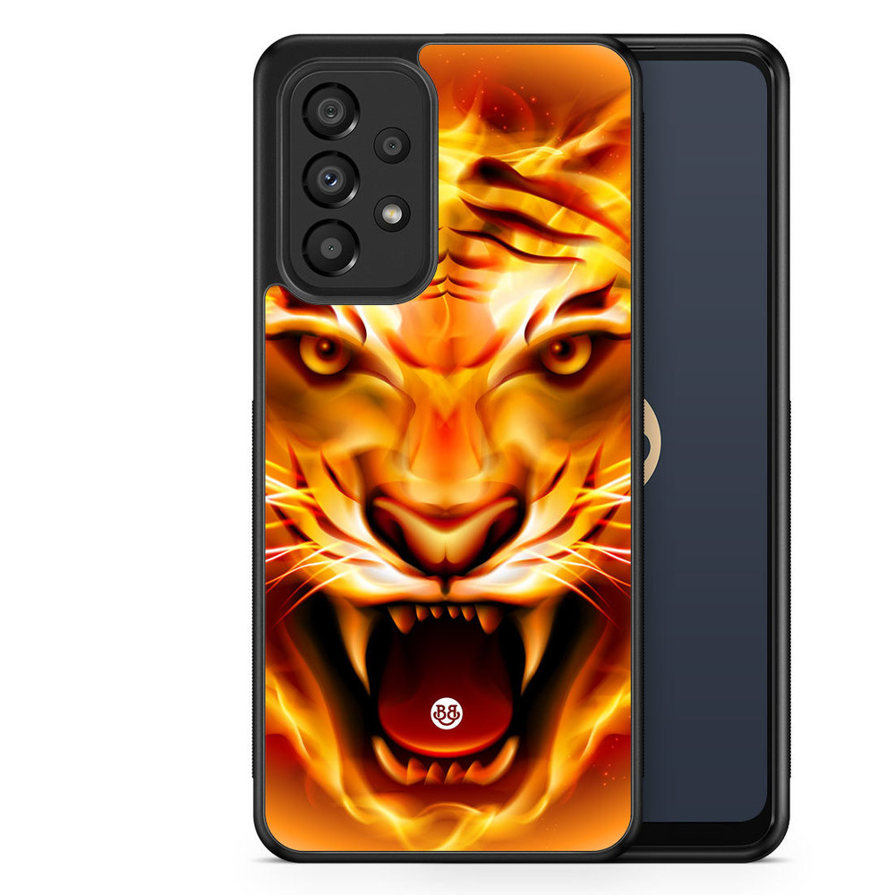 Samsung Galaxy A33 5G Case - Flames Tiger