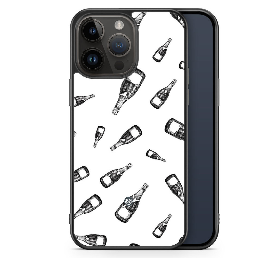 iPhone 14 Pro Max Case - Champagne Pattern