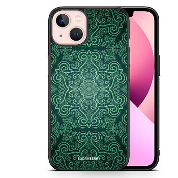 iPhone 13 Case - Green Retro Pattern