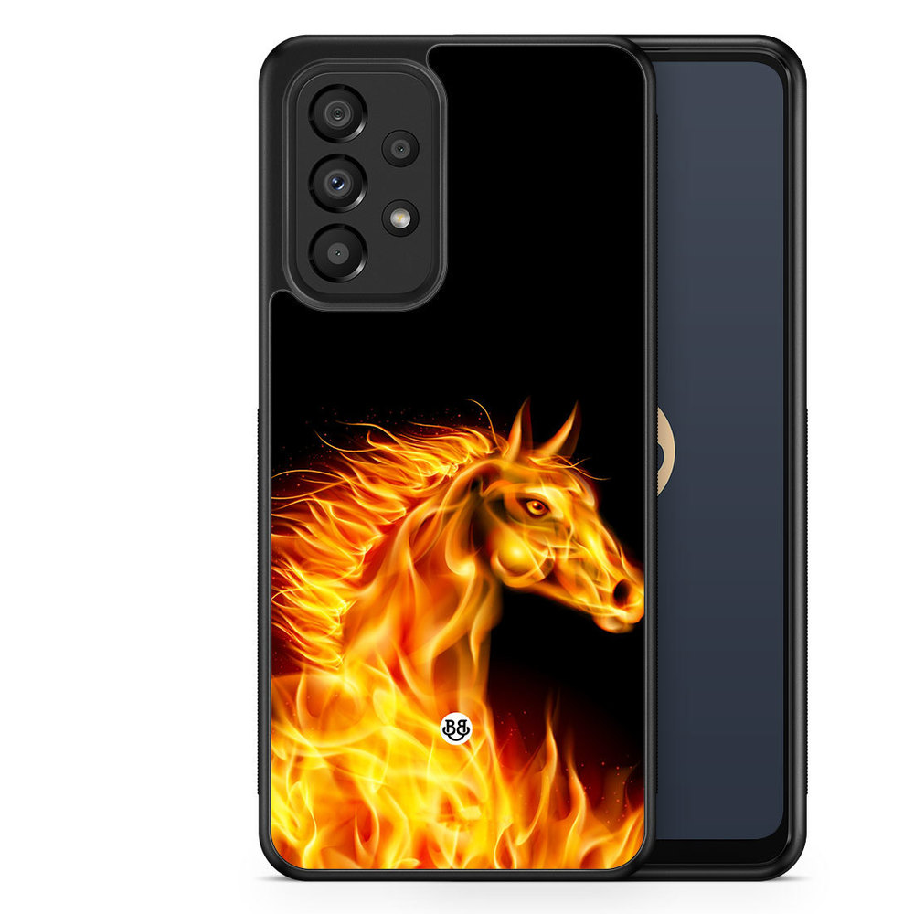 Samsung Galaxy A33 5G Case - Flames Horse