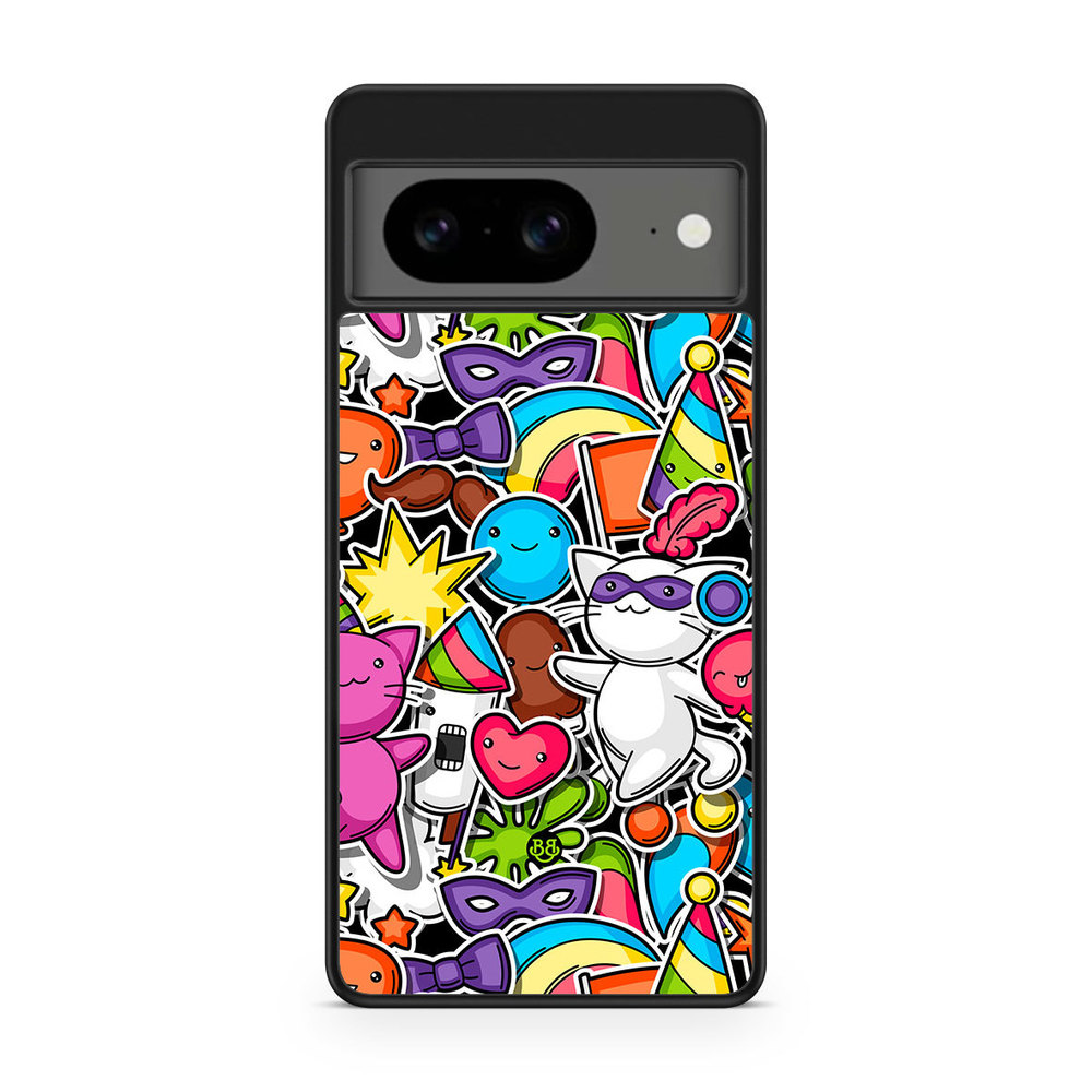 Google Pixel 8 Case - Cute Sticker