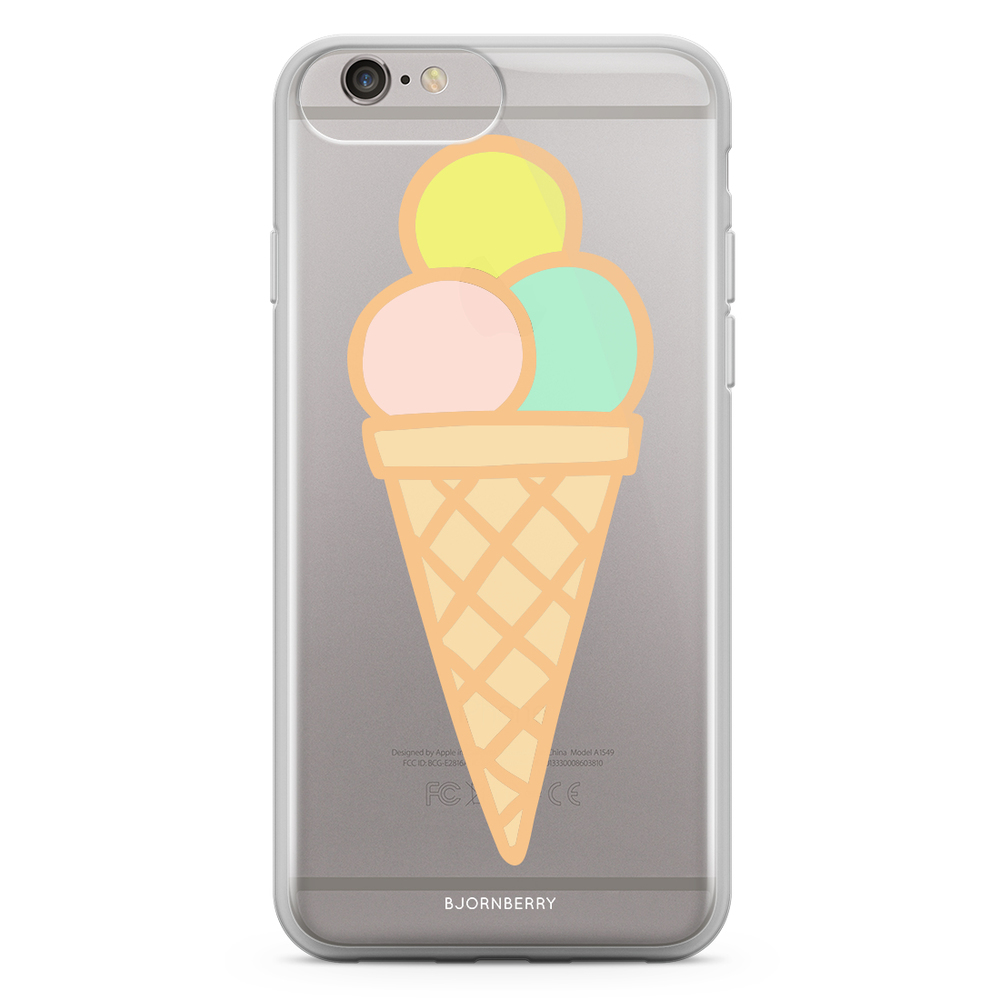 iPhone 6 Plus/6s Plus Fashion Case - Ice Cream