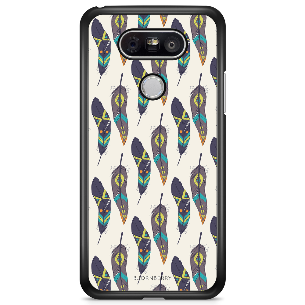 LG G5 Case - Ethnic Feathers