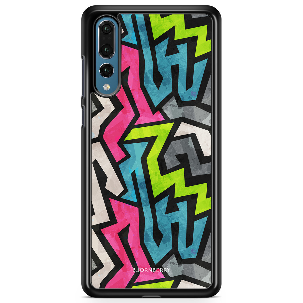 Huawei P20 Pro Case - Grunge Graffiti