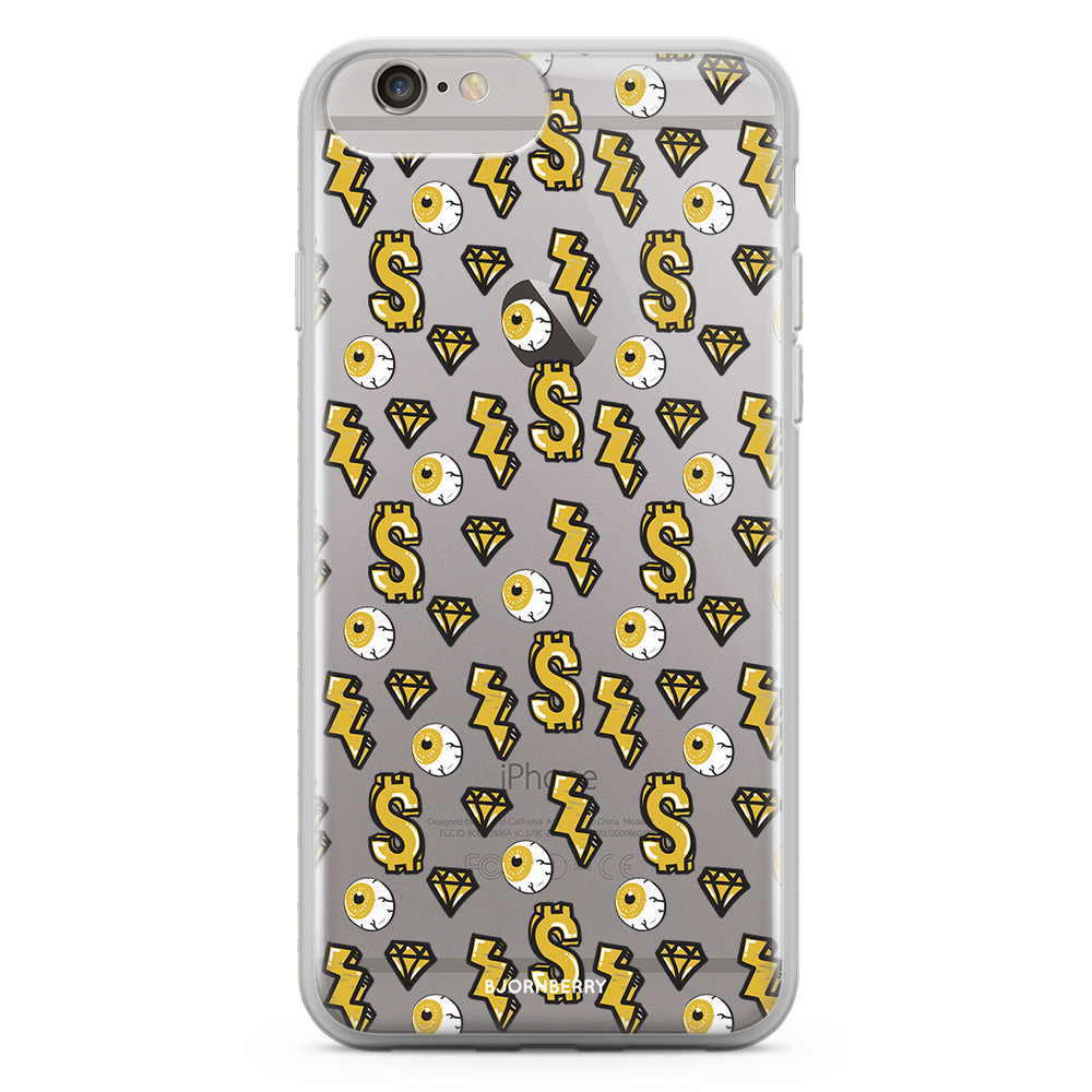 iPhone 6 Plus/6s Plus Fashion Case - Dollar Pattern